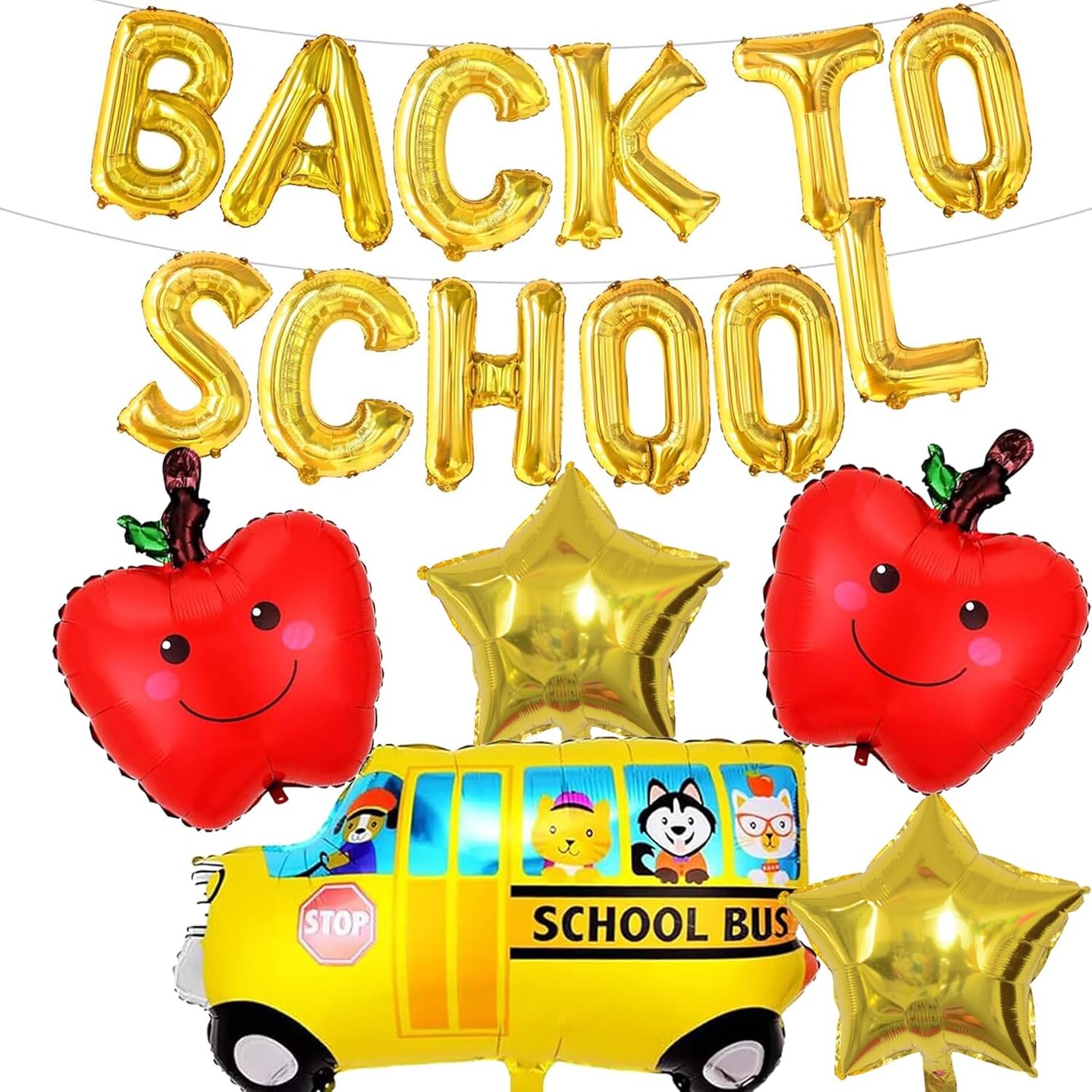 Back to School Balloons Set