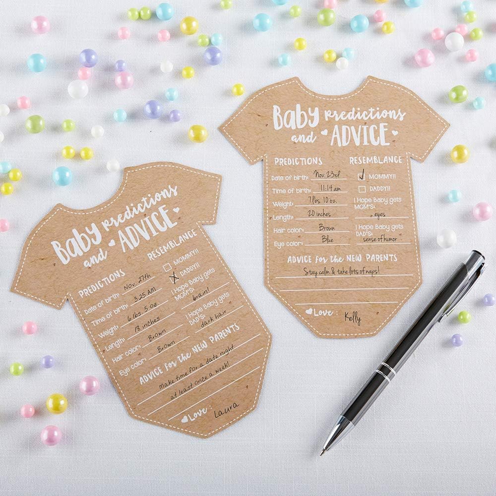 Baby Prediction Cards For Baby Shower/Advice Cards/Baby Shower Decorations