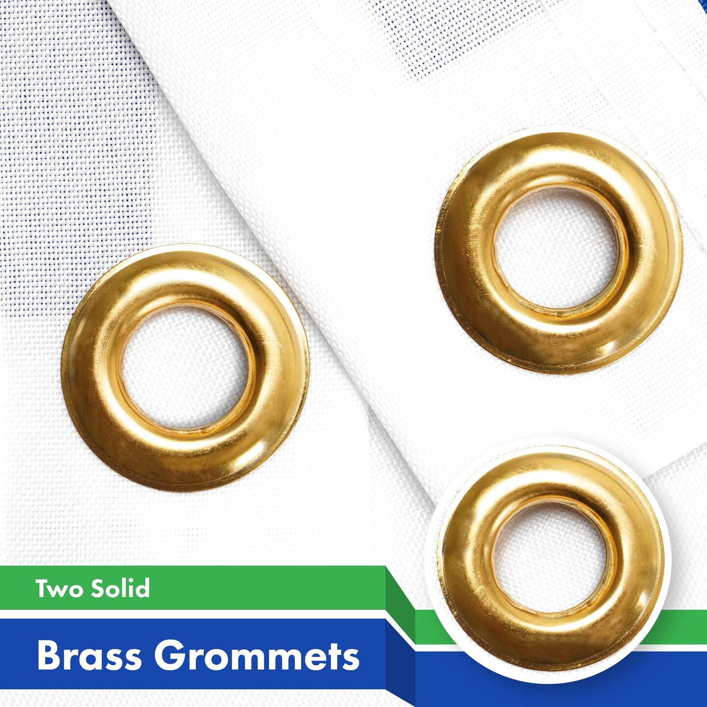 G128 Nicaragua Nicaraguan Flag | 3x5 Ft | LiteWeave Pro Series Printed 150D Polyester | Country Flag, Indoor/Outdoor, Vibrant Colors, Brass Grommets, Thicker and More Durable Than 100D 75D Polyester