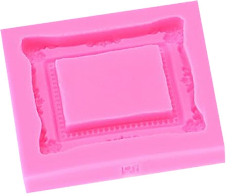 Square Frame Silicone Mold Flexible Candy, Chocolate & Jelly Mold for DIY Treats