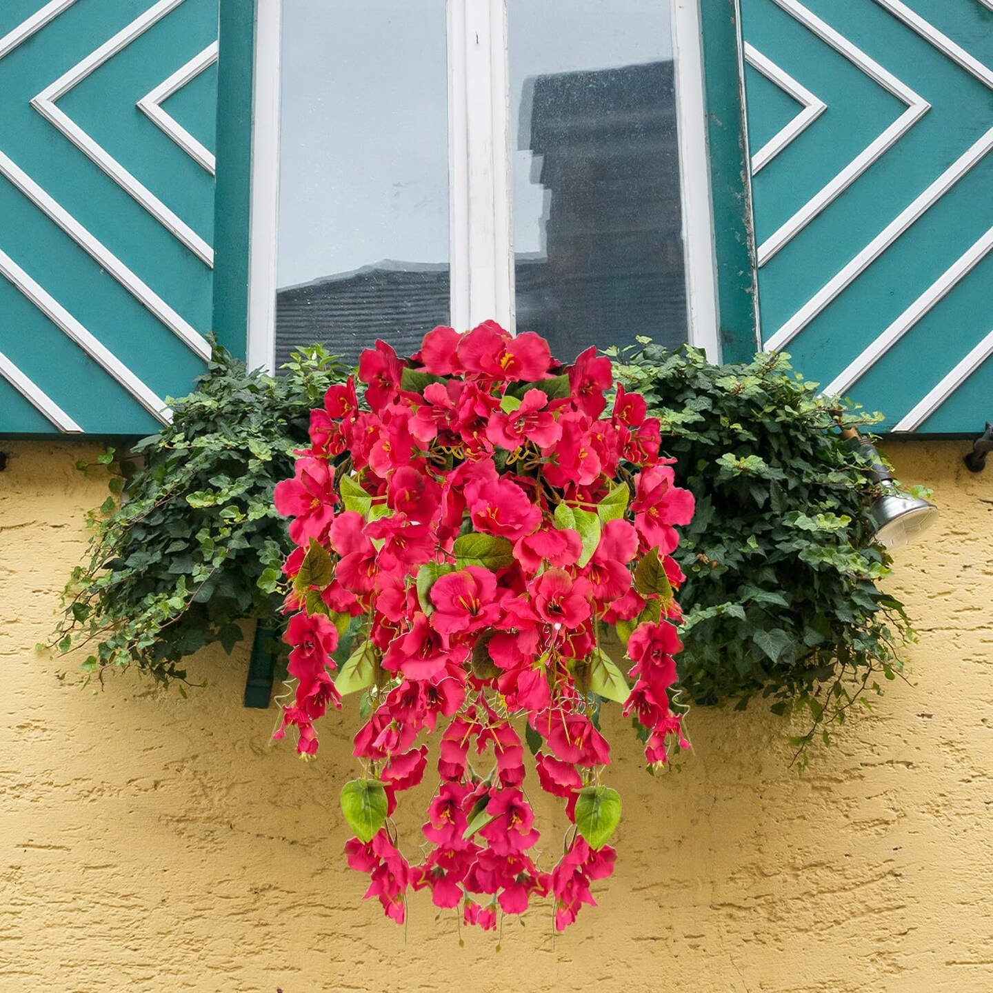 Artificial Fake Hanging Flowers Plants for Outdoor