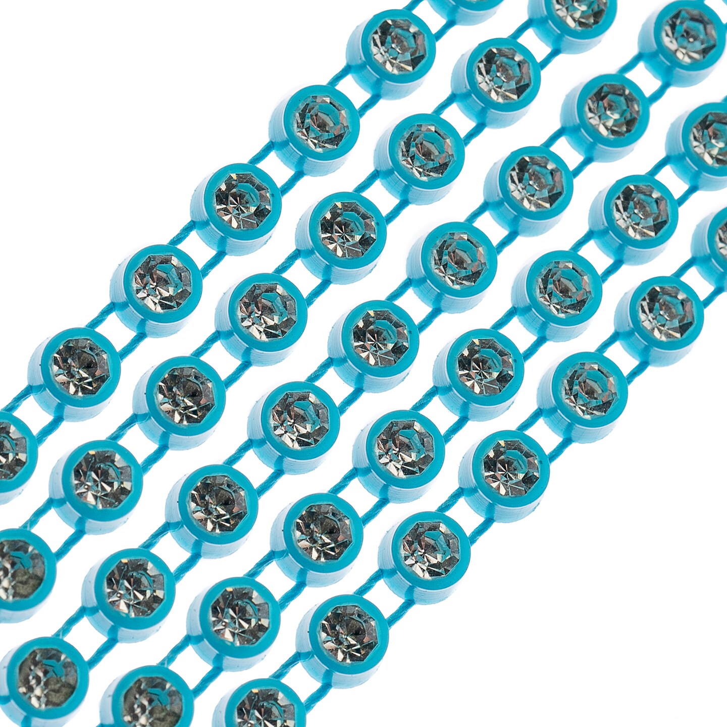 Crystal Lane DIY 1yd Plastic Rhinestone Banding Trim