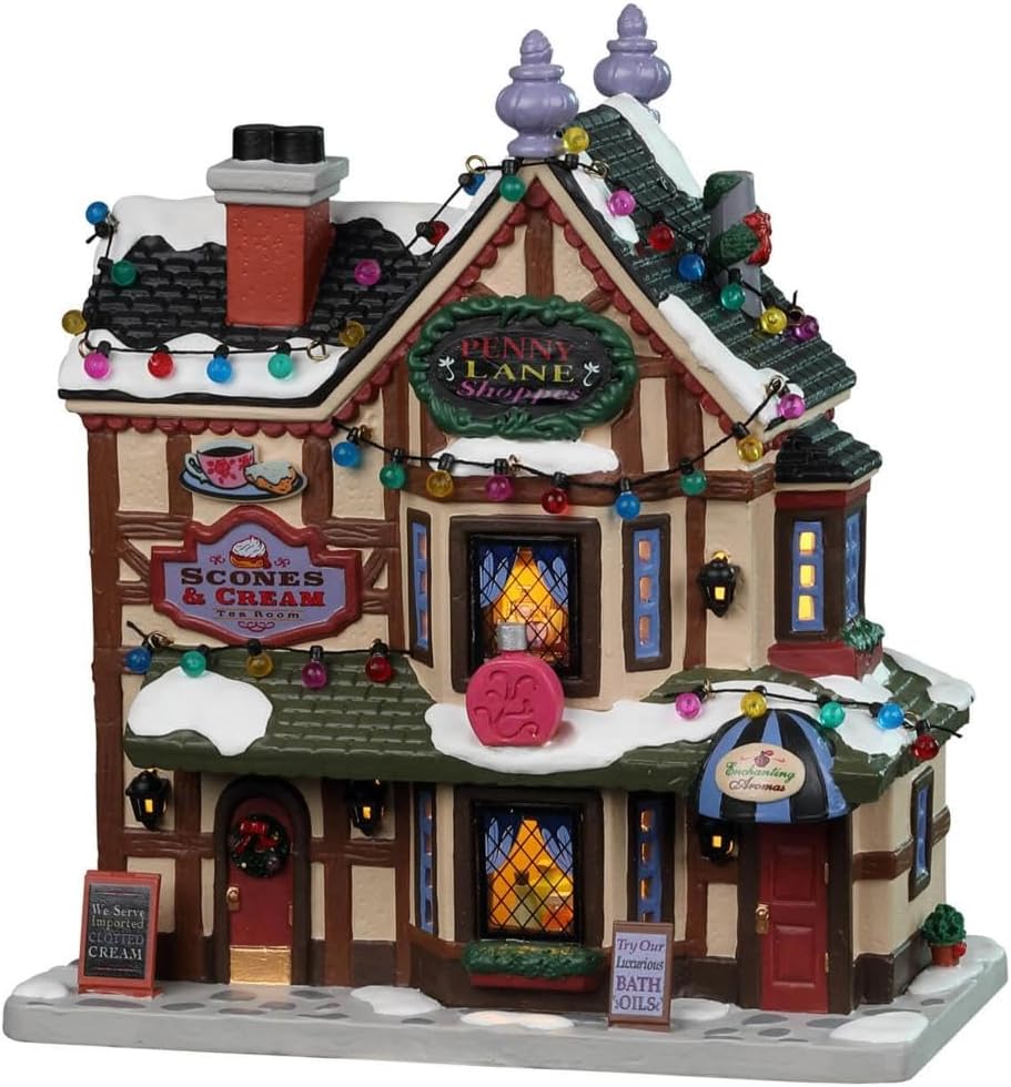 Shop Lemax Tannenbaum Christmas Shoppe Caddington Village - Multicolor
