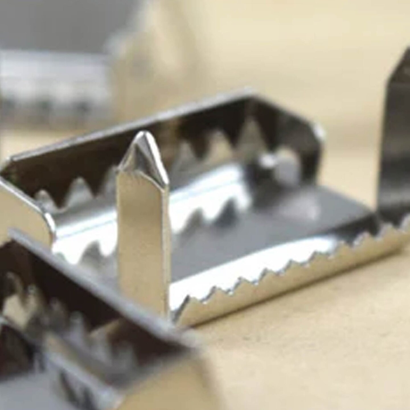 1 Dozen Nickel 1.5” Suspender Strap Adjusters Ratchet Buckle Bendable Fork Heavy Duty