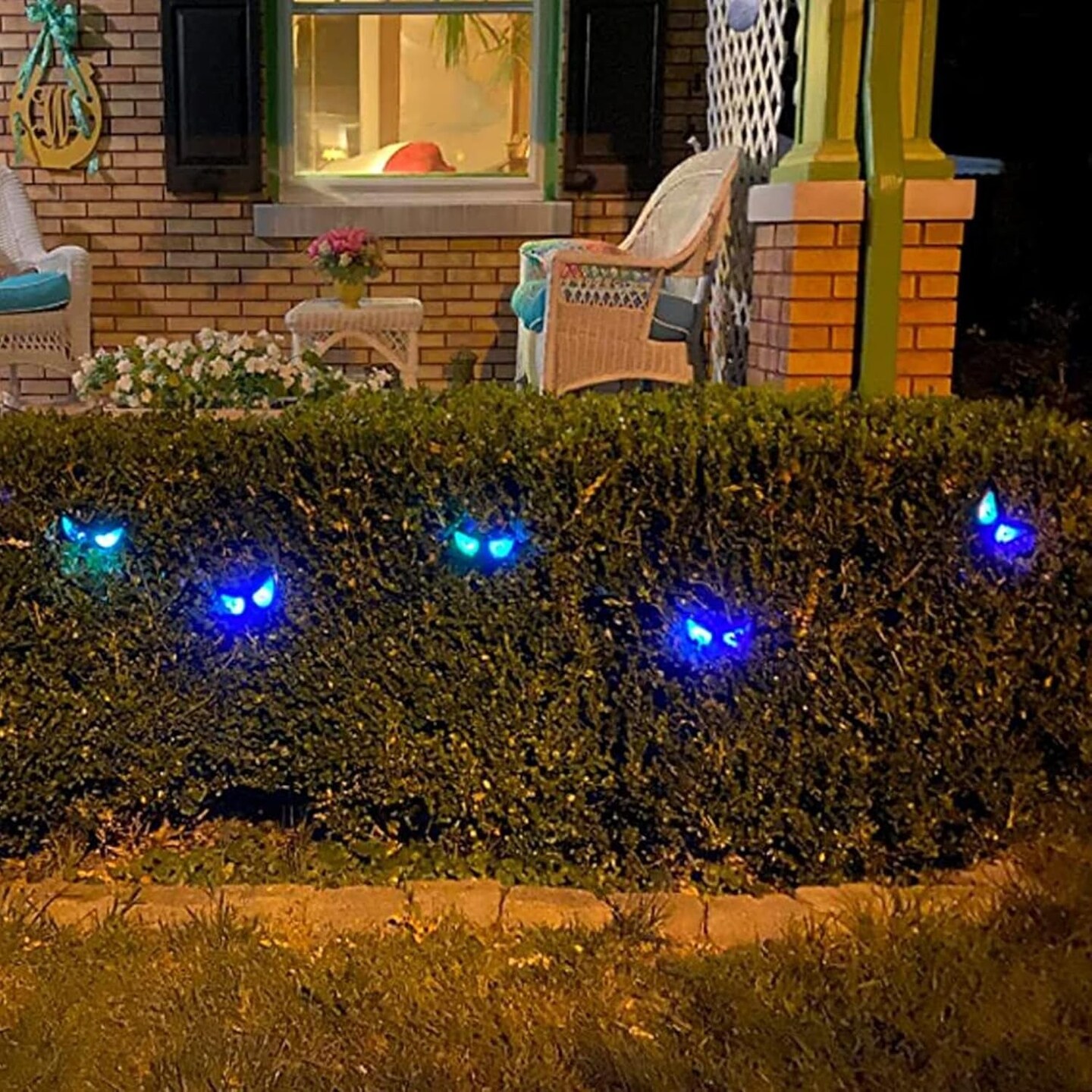 Led Eyes Halloween Decorations, 5 Pack Glowing \u0026 Flashing LED Eye Lights  For Indoor/Outdoor Use, Bush, Yard, Window, Party - Noise-reduction  Construction, Up To 60% Off Storewide Halloween Glow In The Dark, image size:1440x1440