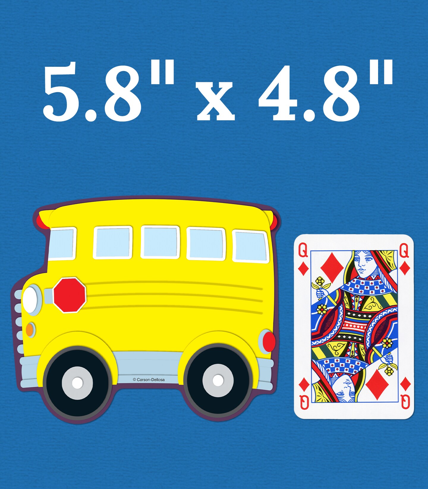 Carson Dellosa 36pc School Bus Bulletin Board Cutouts, Yellow Bus Bulletin Board Decorations for Bulletin Board, Cubbies, Locker Decor, Classroom Decor, Back to School Bulletin Board School Supplies