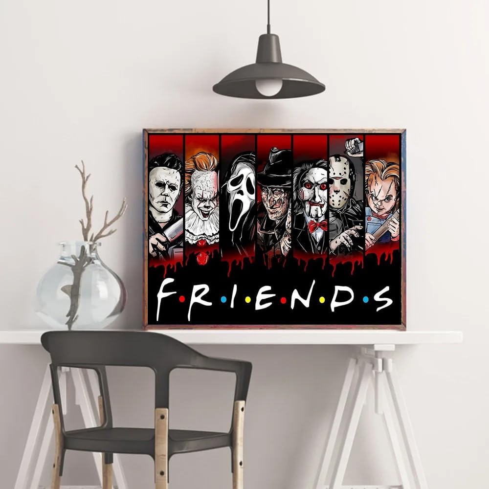 Horror Theme Diamond Art Kits for Adults Beginners