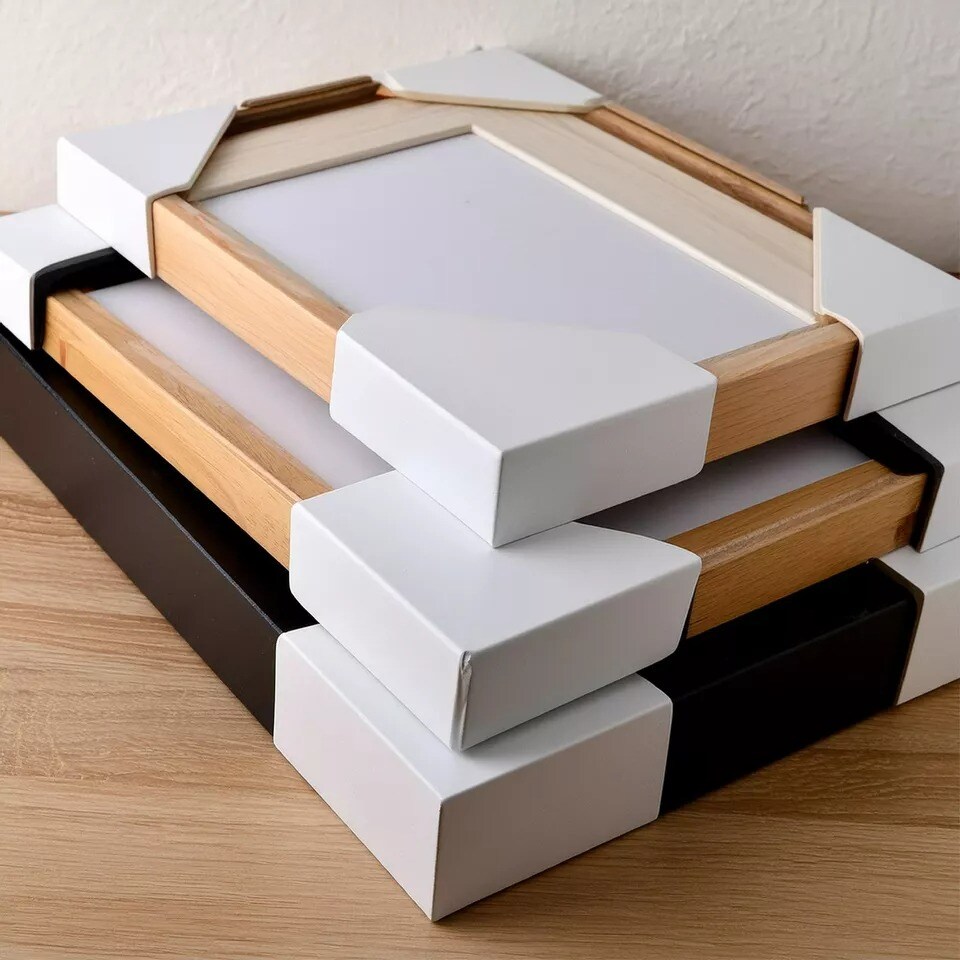 100 Pack Picture Frame Corner Protectors for Moving and Shipping Artworks