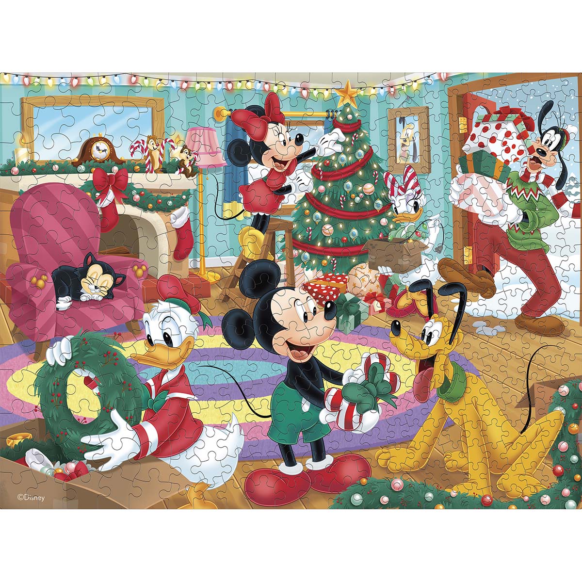 Ceaco  Mickey &#x26; Friends Holiday Fun Jigsaw Puzzle