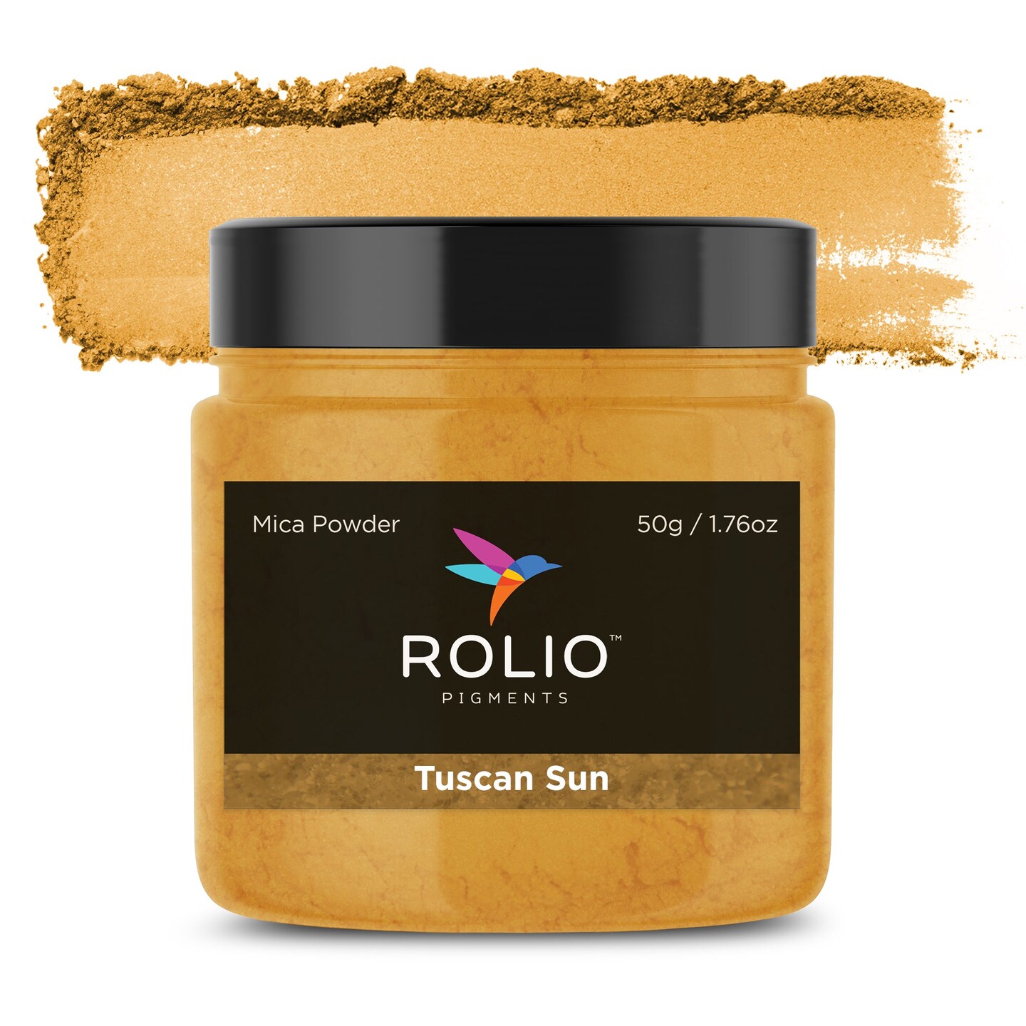 Rolio - 1 Jar Mica Powder (Tuscan Sun) - 50g / 1.8 oz