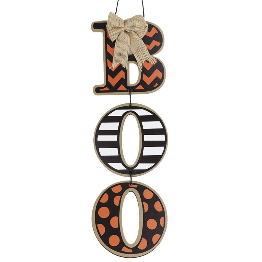 &#x22;BOO&#x22; Wall Sign, Halloween Door Sign, Walls Hanging Decor, Halloween Festivities
