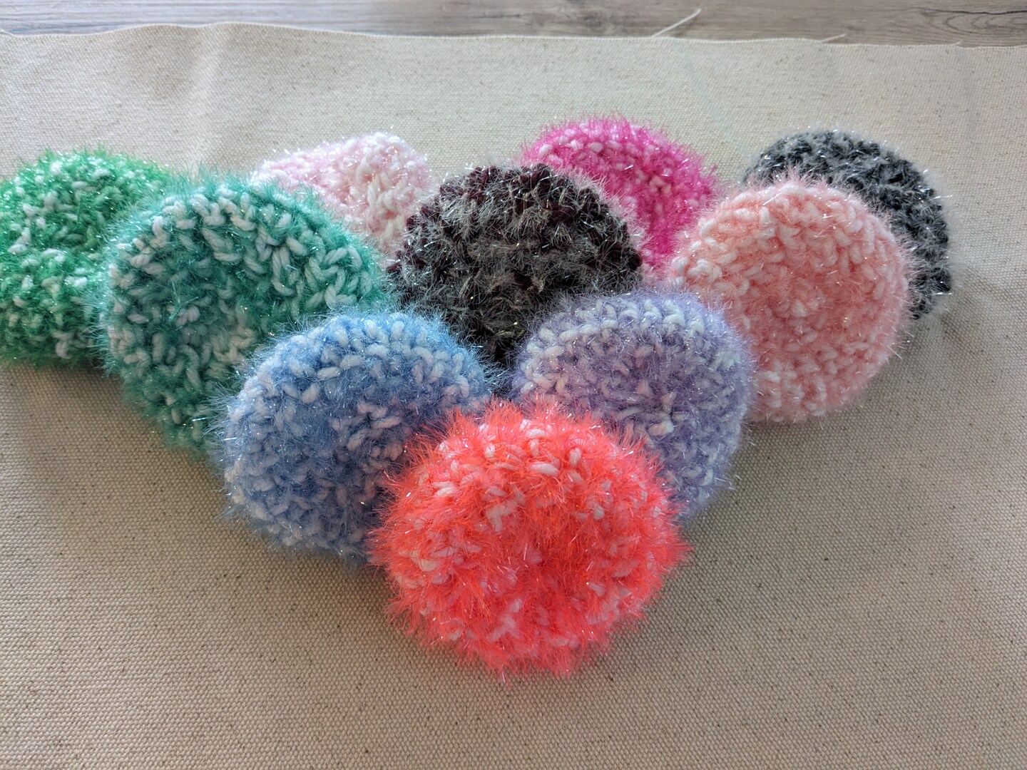 product name is DISH SCRUBBIES set of 3