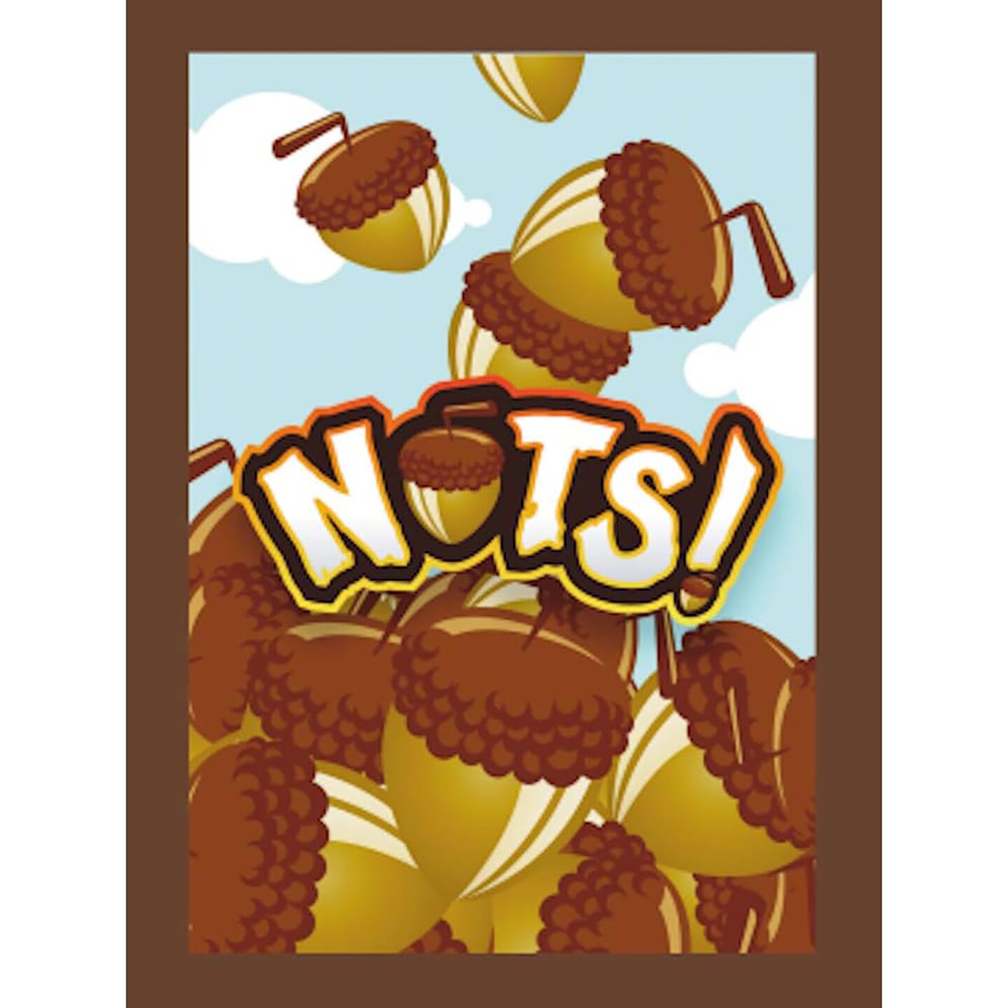Nuts- A Nut Grabbing Card Game Against Squirrels for 2-6 Players, Ages 13+