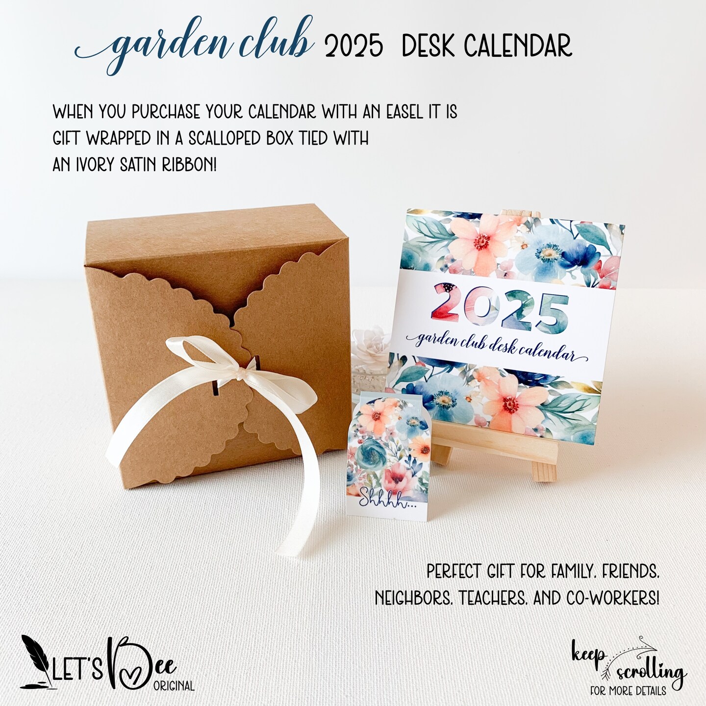 Personalized Desk Calendar 2026,Custom Calendar With 12Pc - View #3