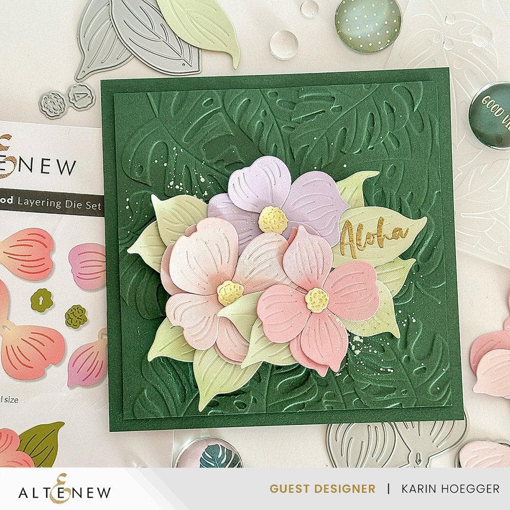 Craft-A-Flower: Flowering Dogwood Layering Die Set