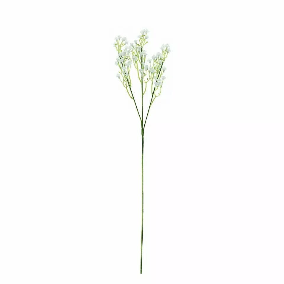 12 White 22 in Baby Breath Stems Silk Artificial Flowers Party Wedding Flowers