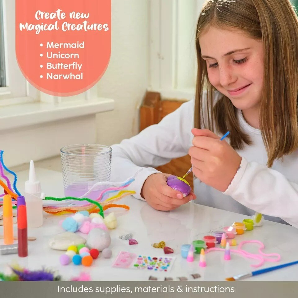 Rock Painting Kit - Magical Creatures