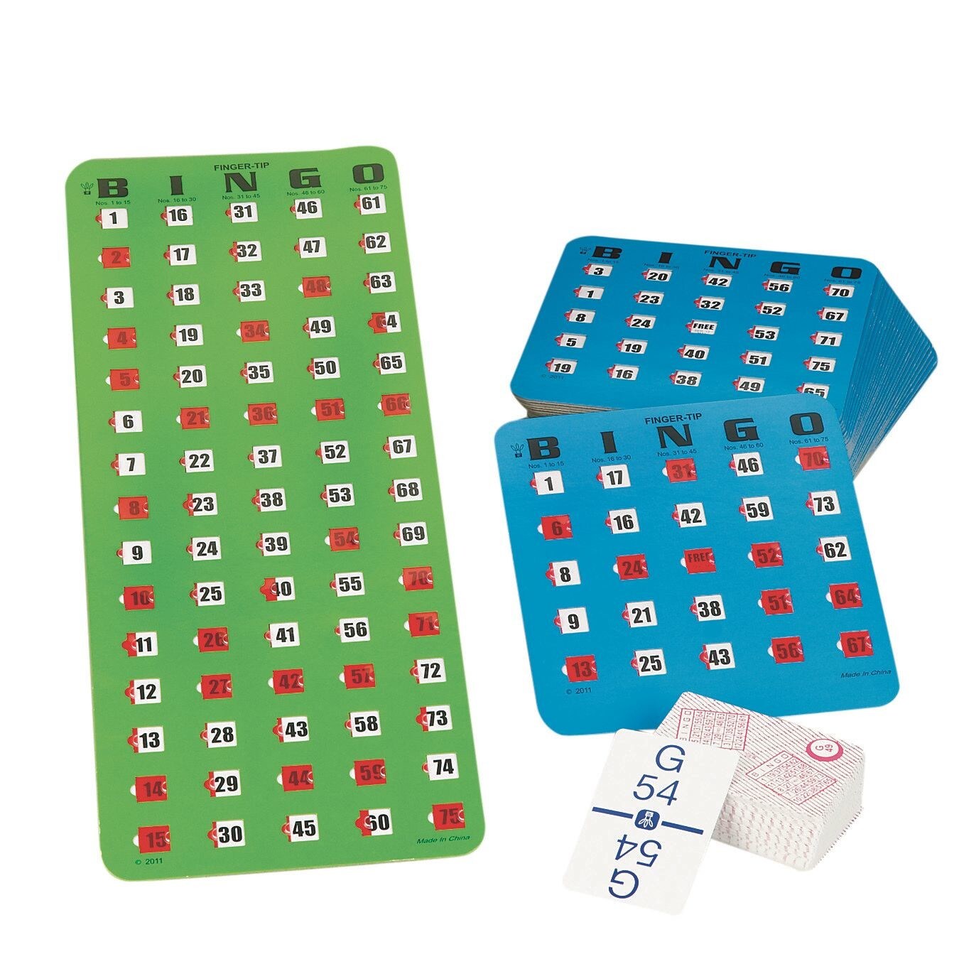 Easy Play Bingo Pack with 25 cards