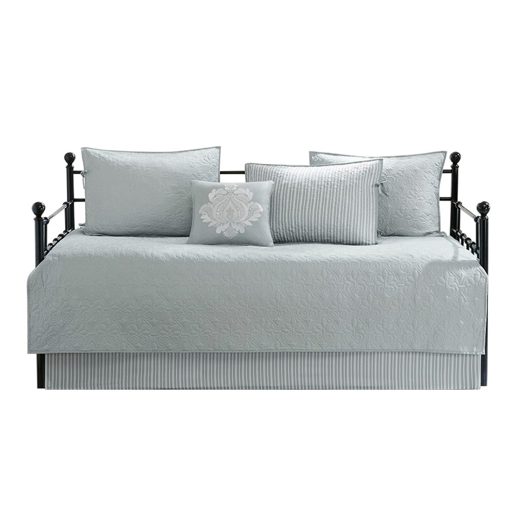Gracie Mills Sandy 6-Piece Reversible Daybed Cover Set Twin Cottage Chic Grace-7780