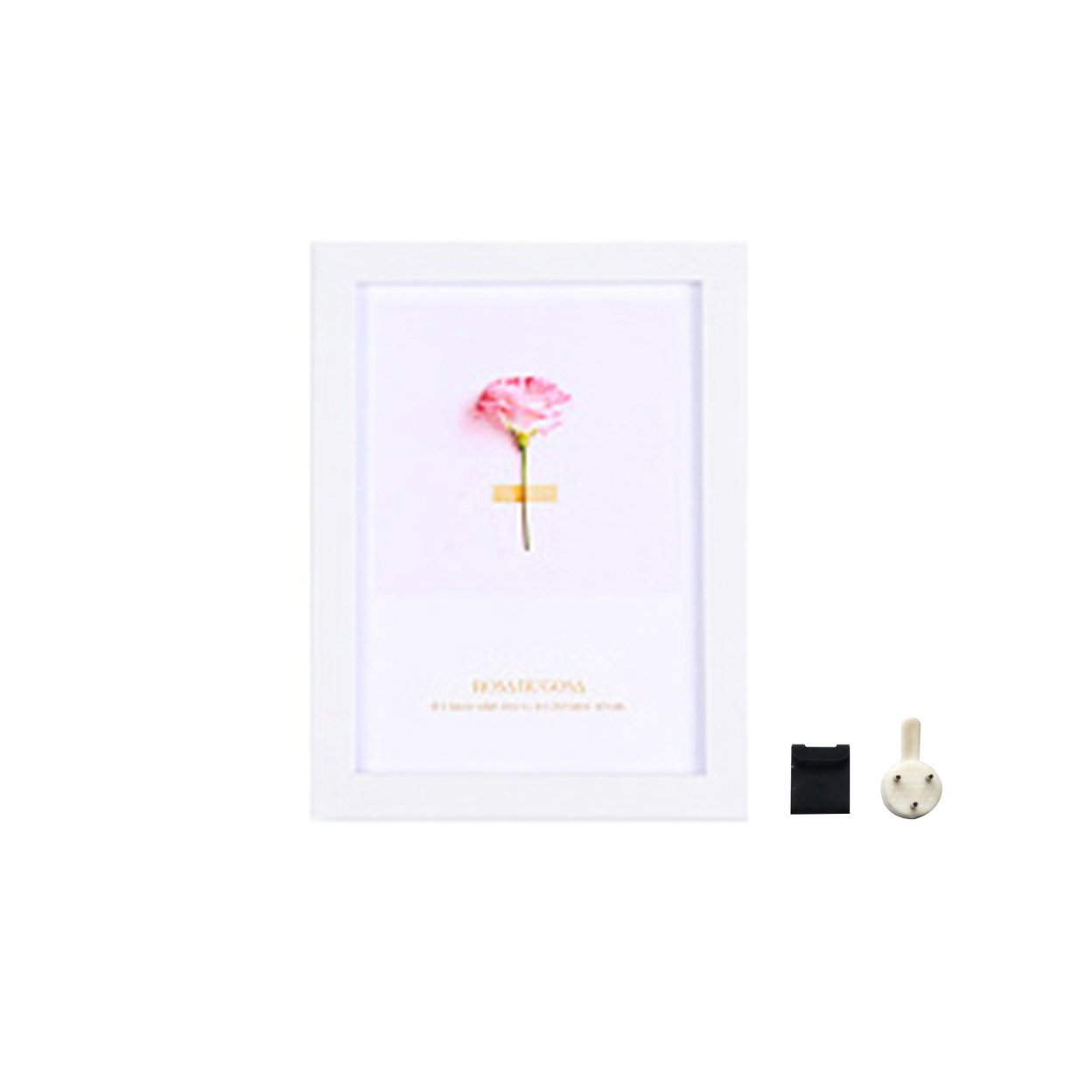 1 Set 5 Inch Photo Frame Patchwork Waterproof Thickened Decorative Foam Wall Hanging Photo Display Frame Household
