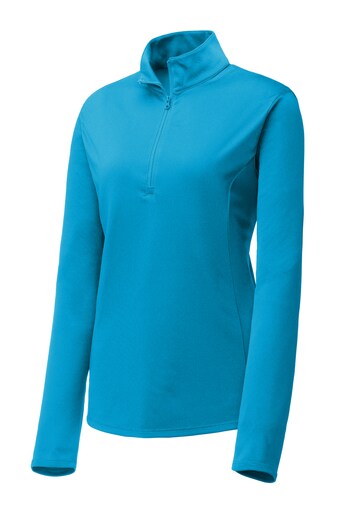 Sport-Tek&#xAE; Women&#x27;s PosiCharge Competitor Long Sleeve 1/4-Zip Pullover