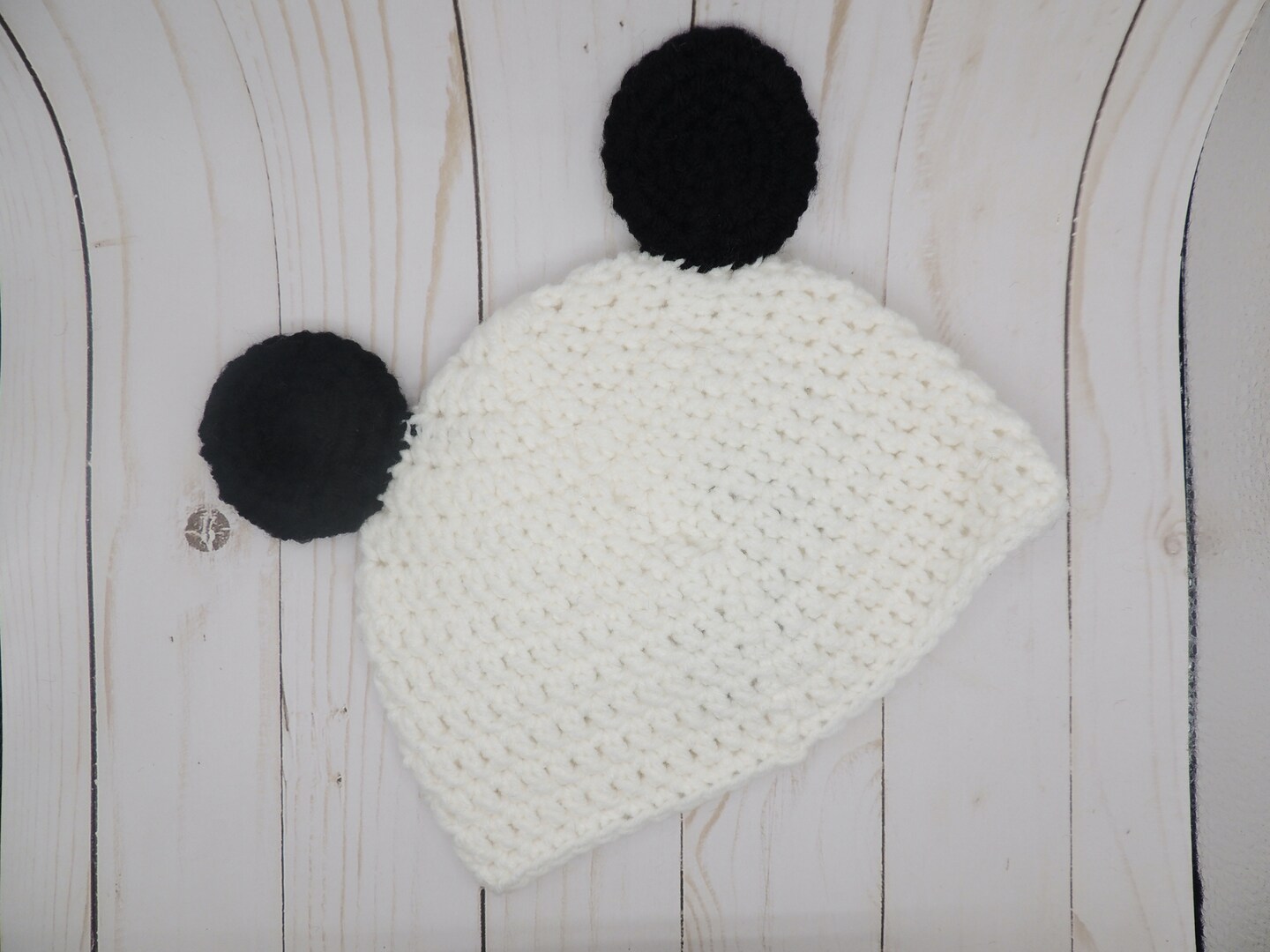 Crochet Panda Hat - Newborn Baby Toddler Child Adult product 4