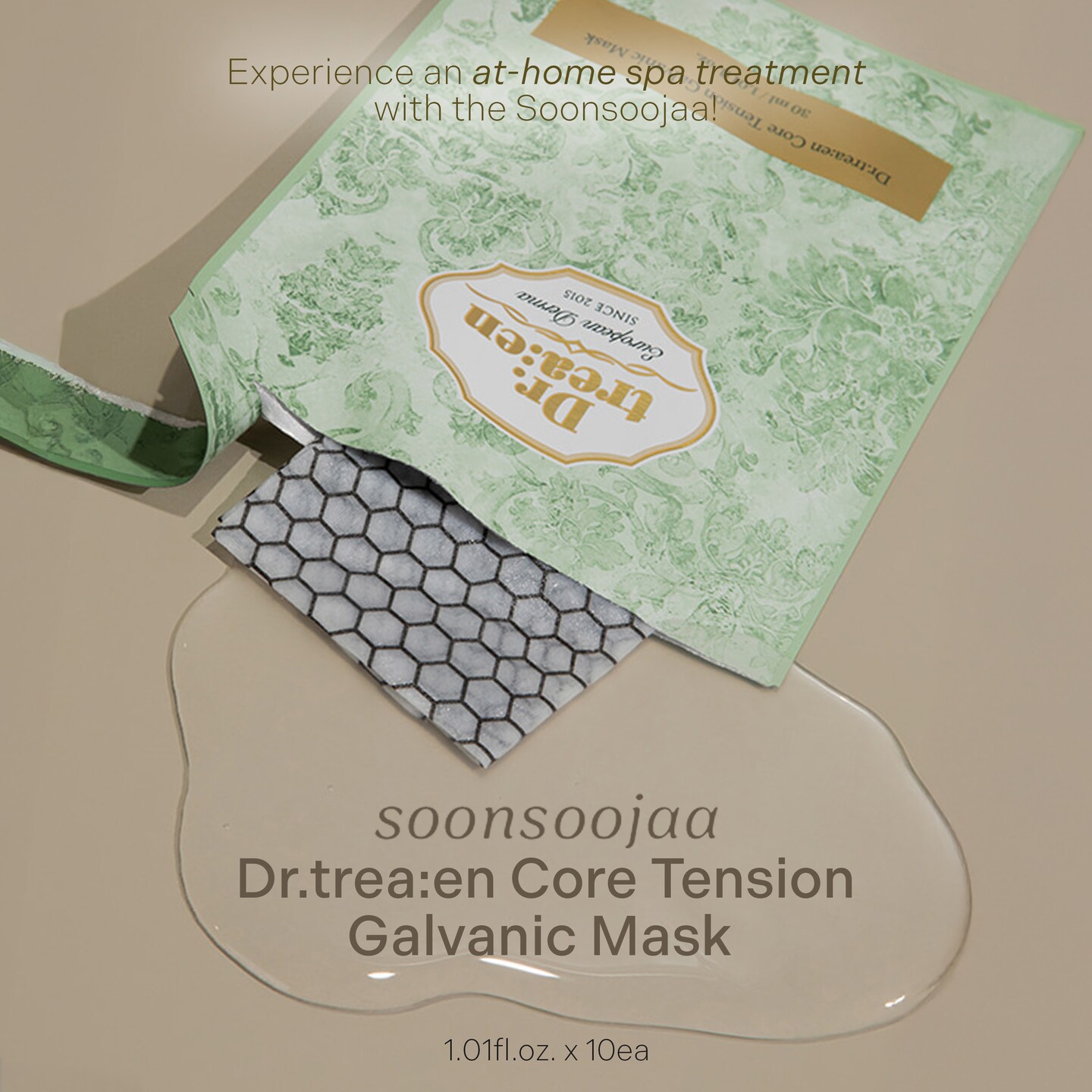 Dr.trea:en Core Tension Galvanic Mask 30ml / 1.01fl.oz. x 10ea