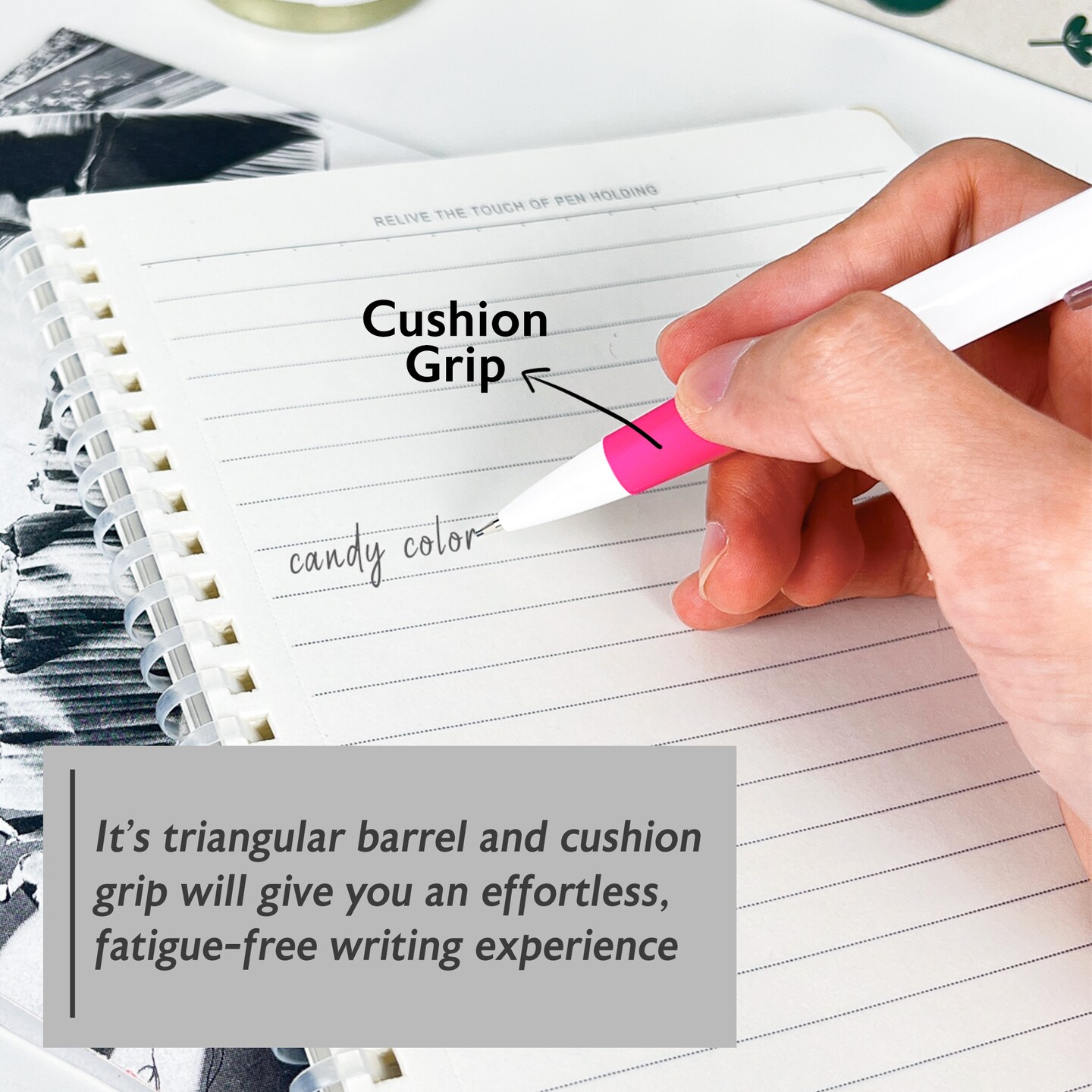 BAZIC 0.9 mm Prism Mechanical Pencil w/ Ceramic High-Quality Lead