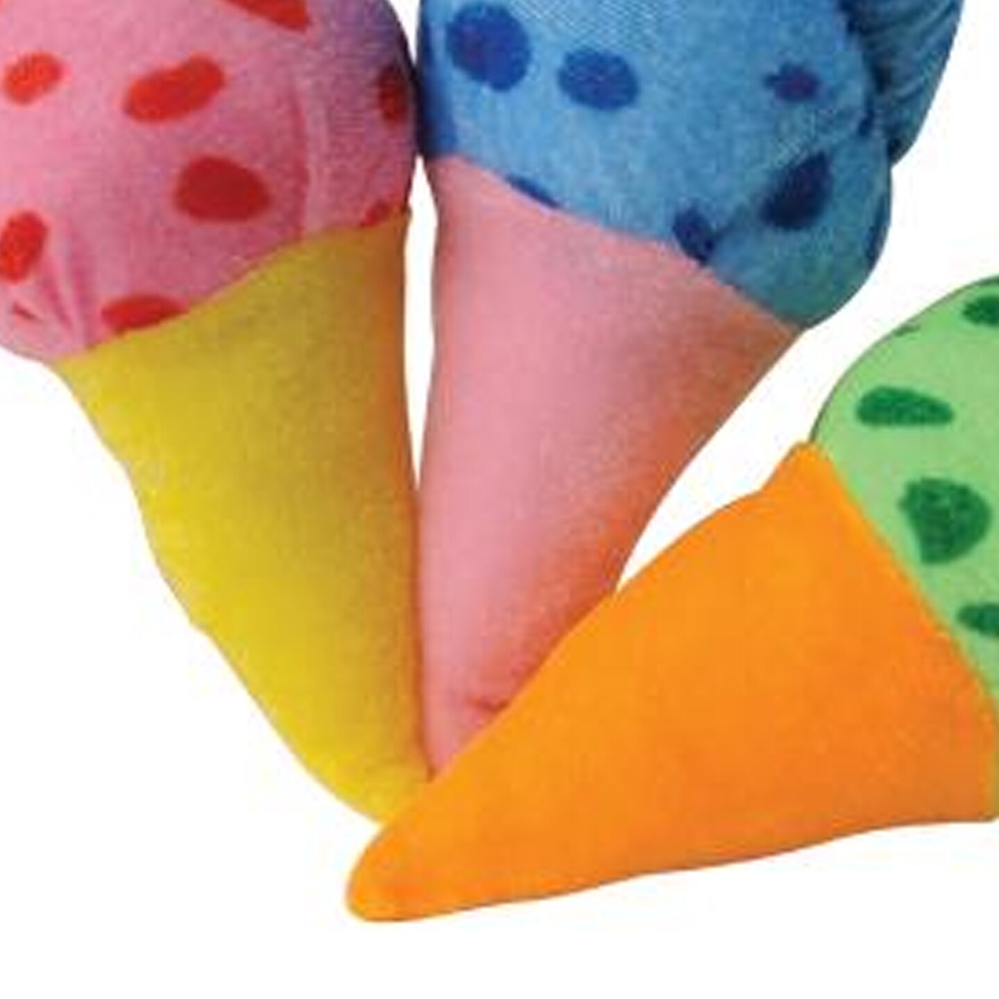 Ice Cream Cone Plush Include 12 Units