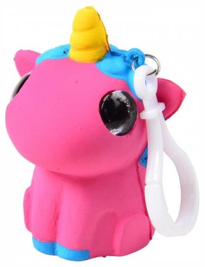 Squishy Unicorn with Glitter Eyes 12 Units