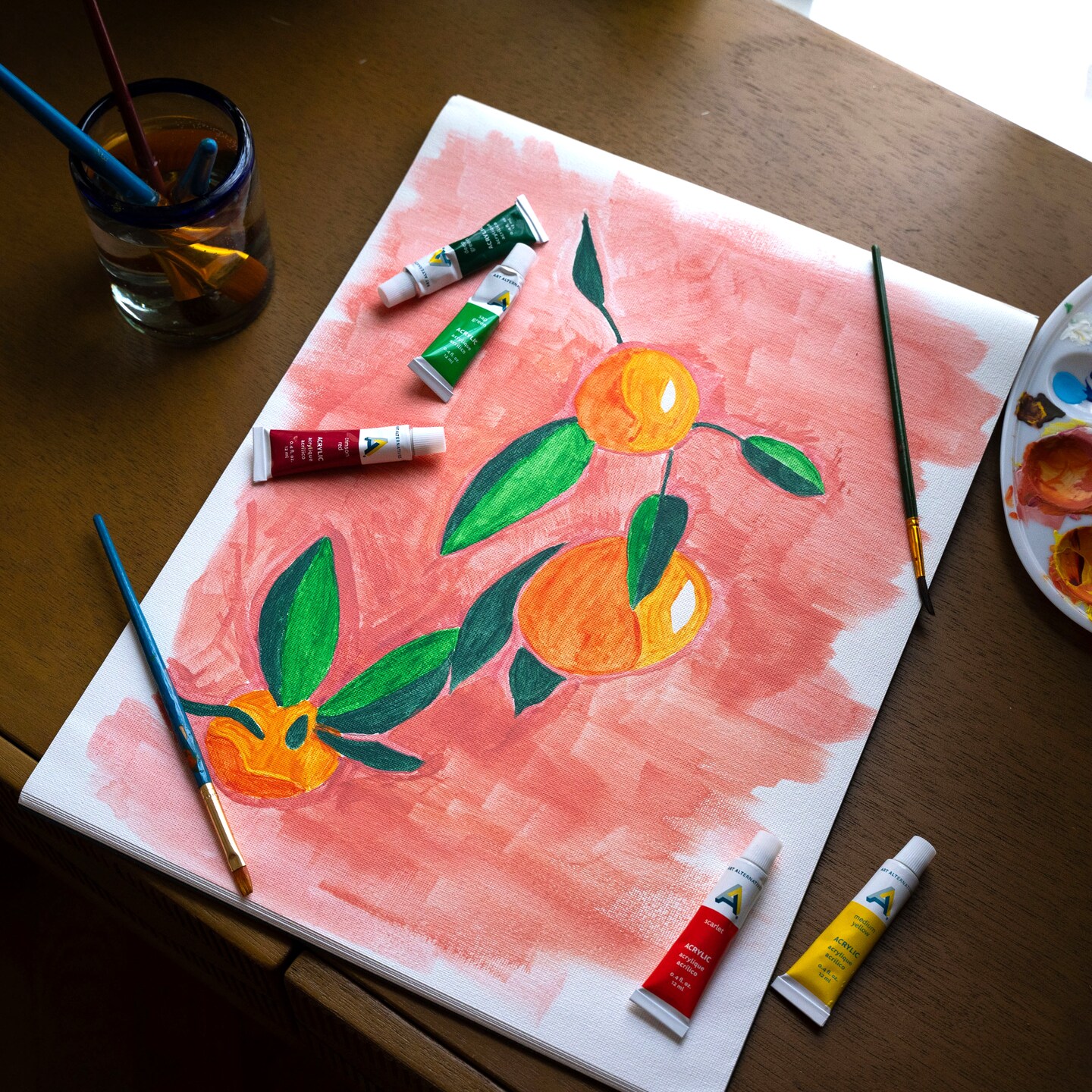 FREDRIX Creative Series White Canvas Pad, 12&#x22; x 16&#x22;