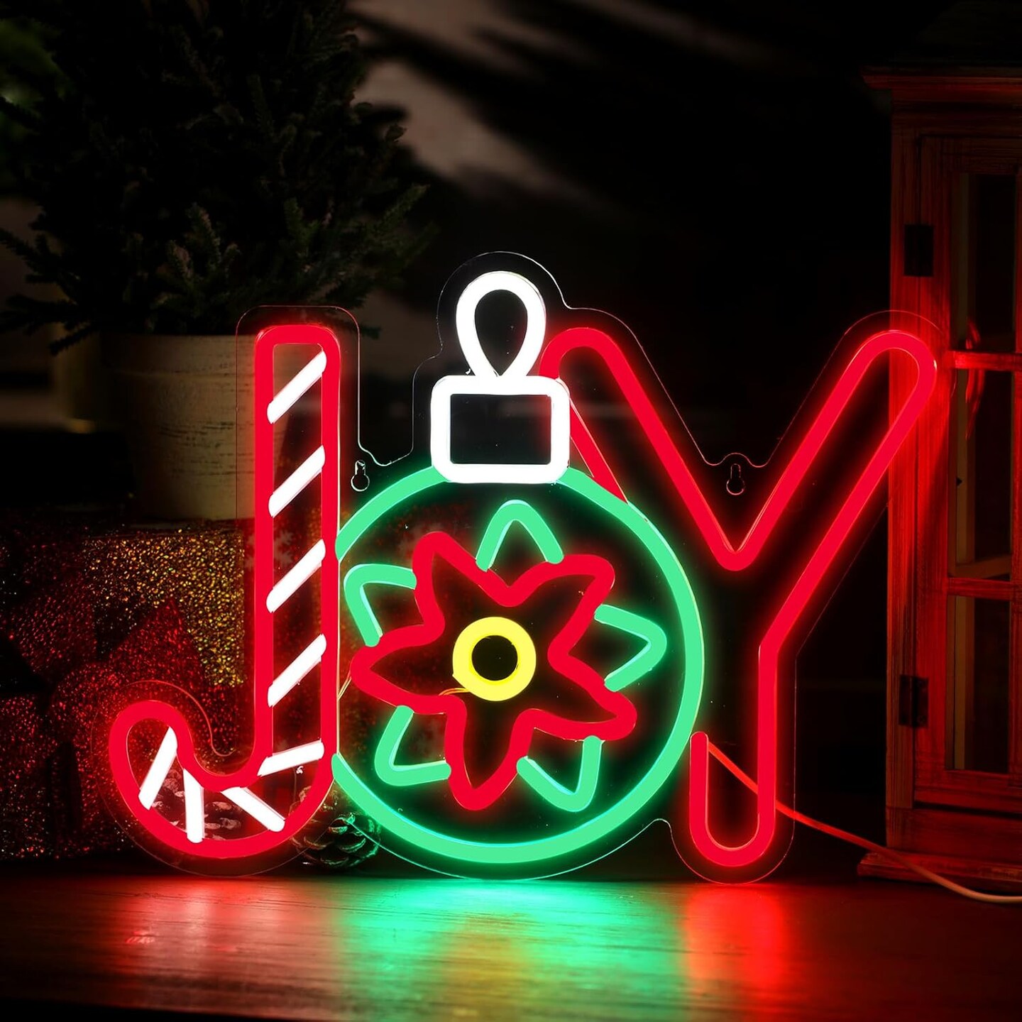 Christmas Joy Neon Sign, Christmas Signs Christmas Decorations Light up Christmas Joy Neon Sign, Christmas Signs Christmas Decorations Light up