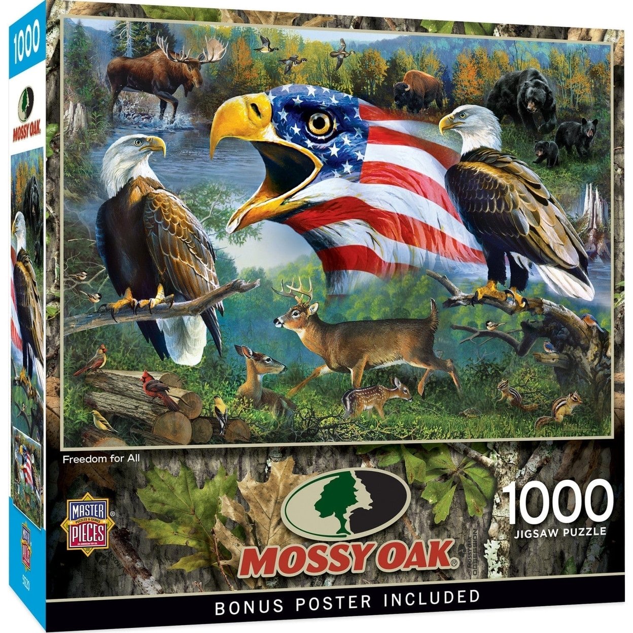 Mossy Oak - Freedom For All 1000 Piece Jigsaw Puzzle