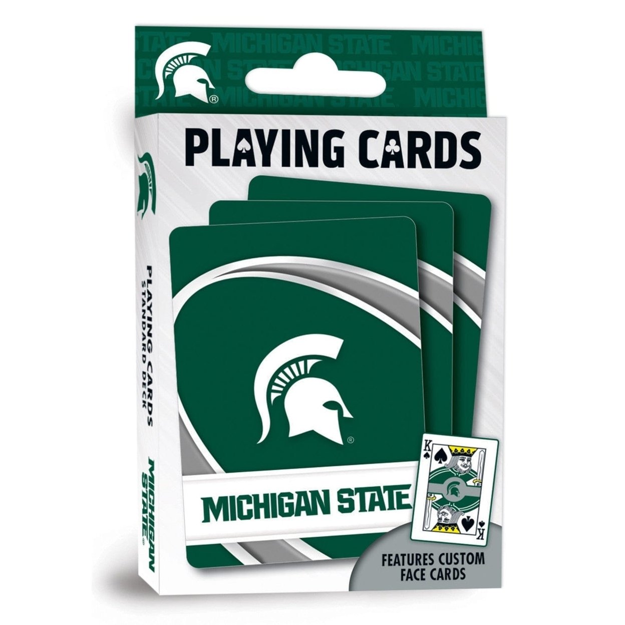 Michigan State Spartans Playing Cards 54 Card Deck Officially Licensed Ncaa