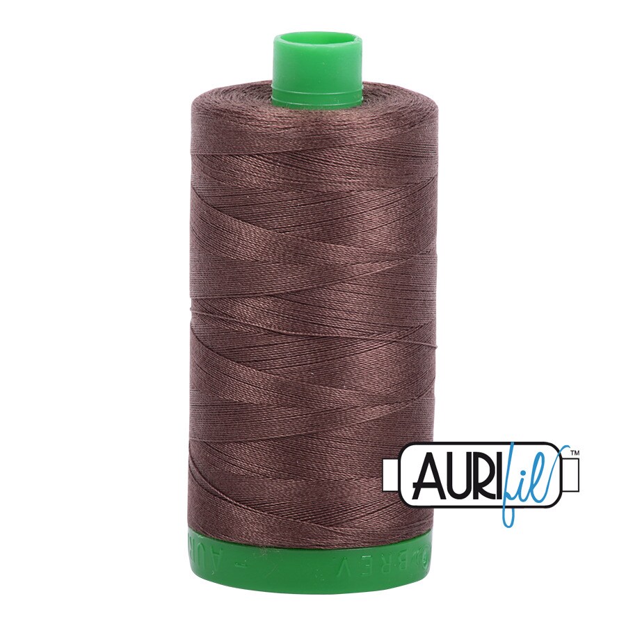 Bark (1140) | 40wt Large Spool (1000M / 1094Y) | Aurifil Thread