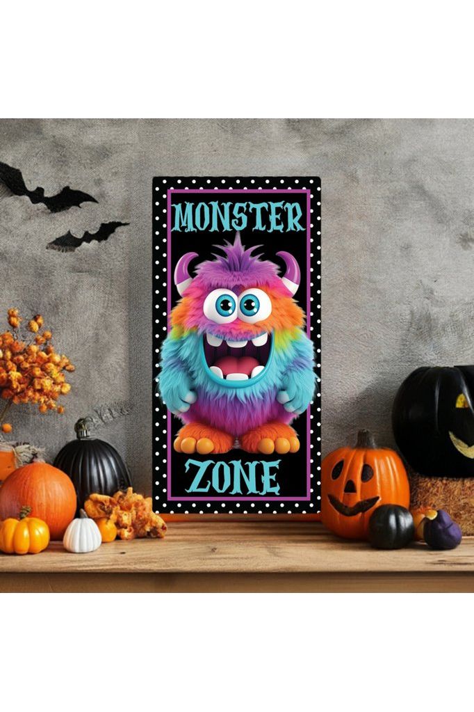 Monster Zone Furry Monster Sign