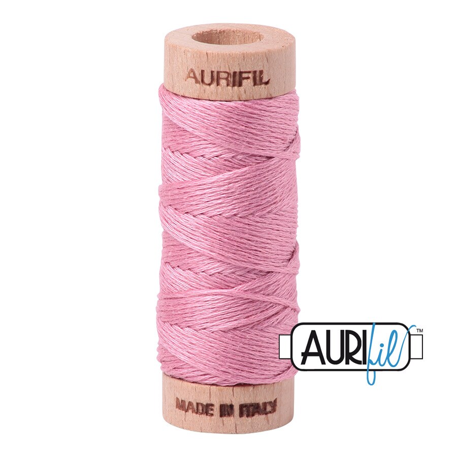 Antique Rose (2430) | Aurifloss Small Spool (18M / 18Y) | Aurifil Thread