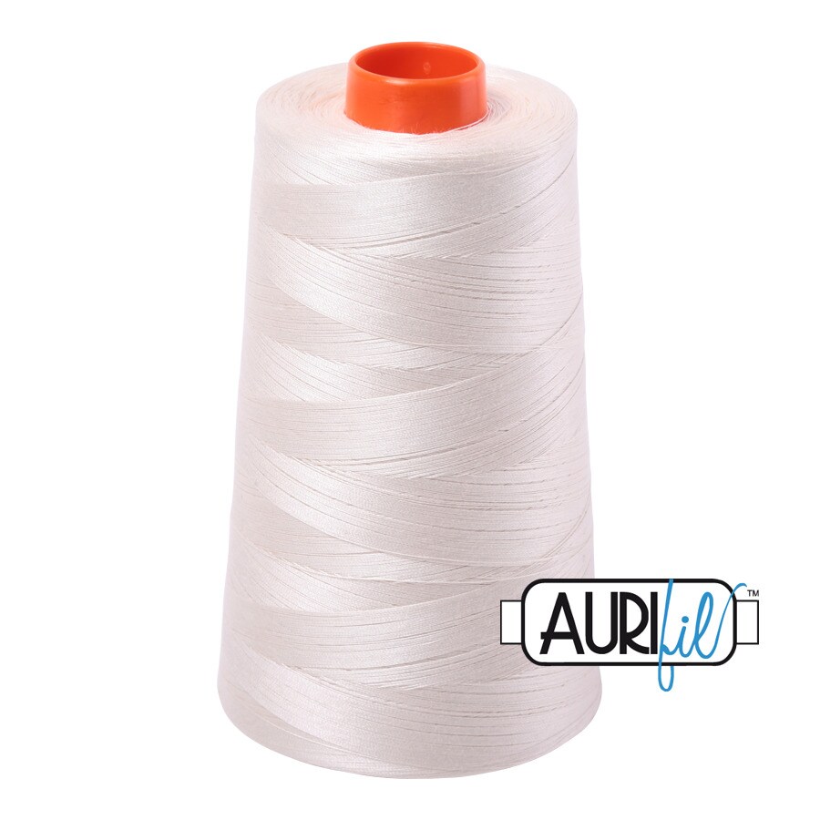 Silver White (2309) | 50wt Cone (5900M / 6452Y) | Aurifil Thread