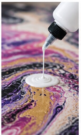 Ezgi Sertcetin Premium Pour Painting 8 fl oz Fluid Art Paint Ready to Pour Acrylic Pouring Paint