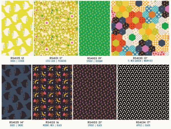 Catnap Fat Quarter Bundle by Alexia Abegg for Ruby Star Society (RS4130FQ)