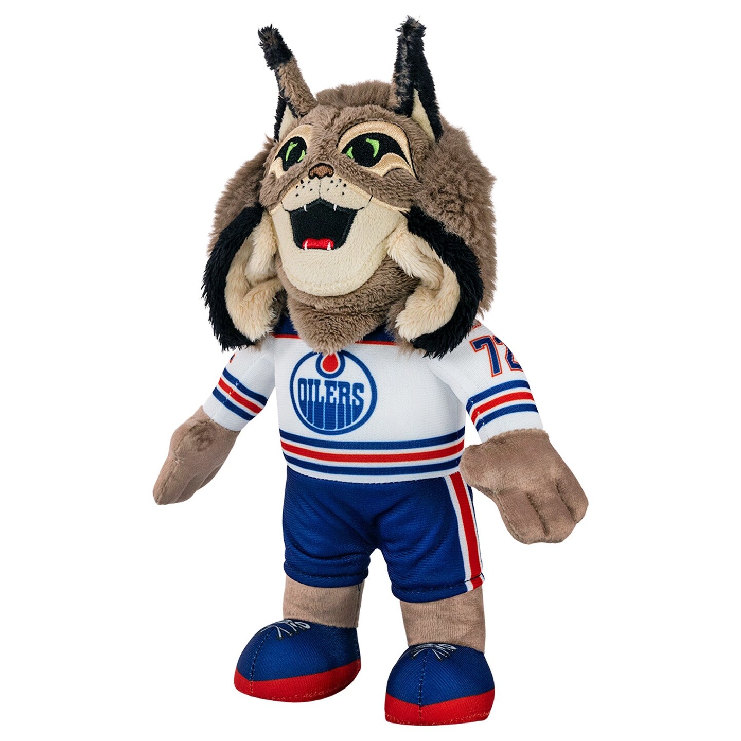 Bleacher Creatures Edmonton Oilers Hunter 10" Mascot Plush Figure (Road Uniform)