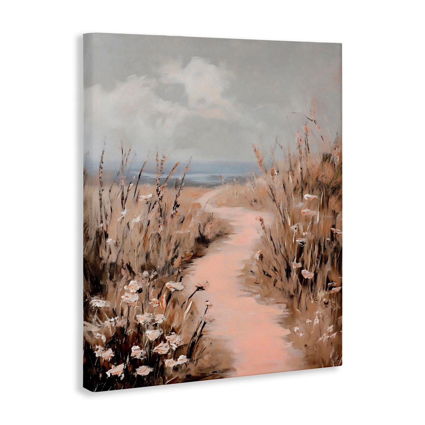 Stupell Industries Blush Coastal Path Canvas, design by Franklyn Gregory