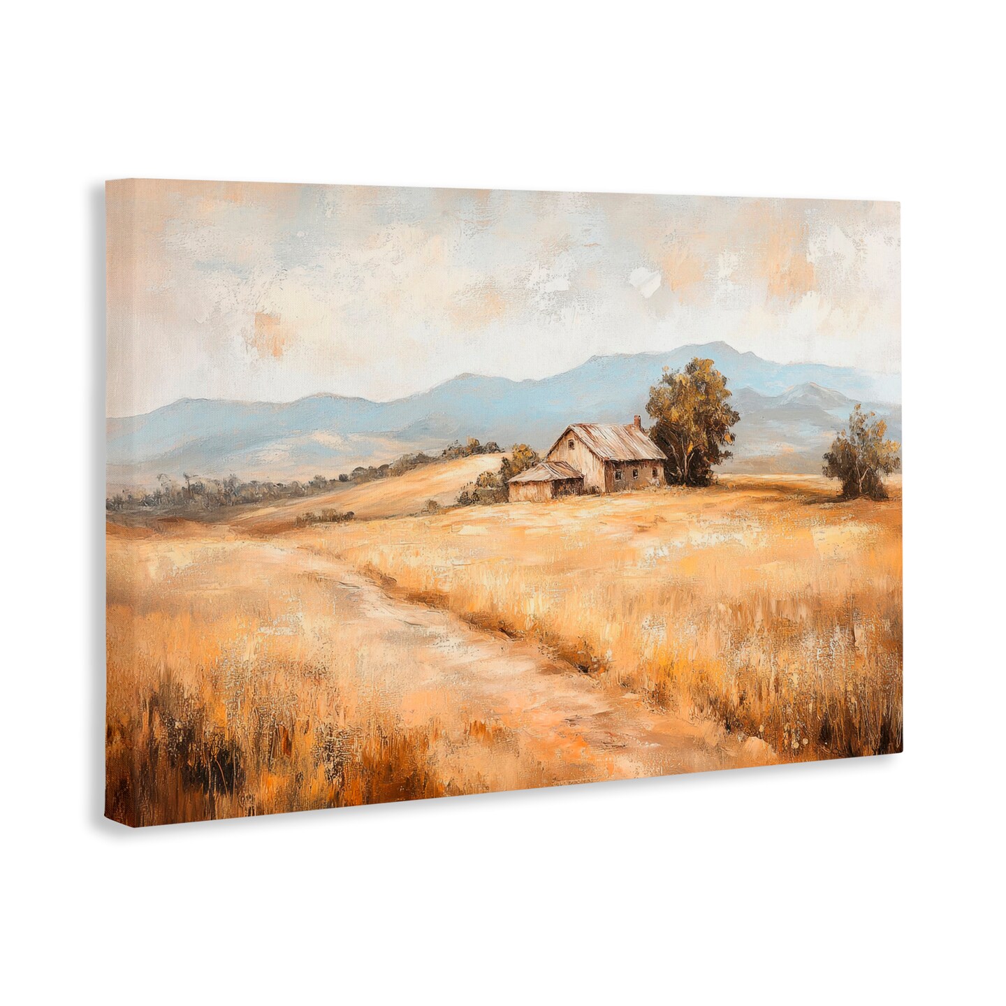 Stupell Industries Western Landscape Open Field Canvas, design by Petal Prints Design