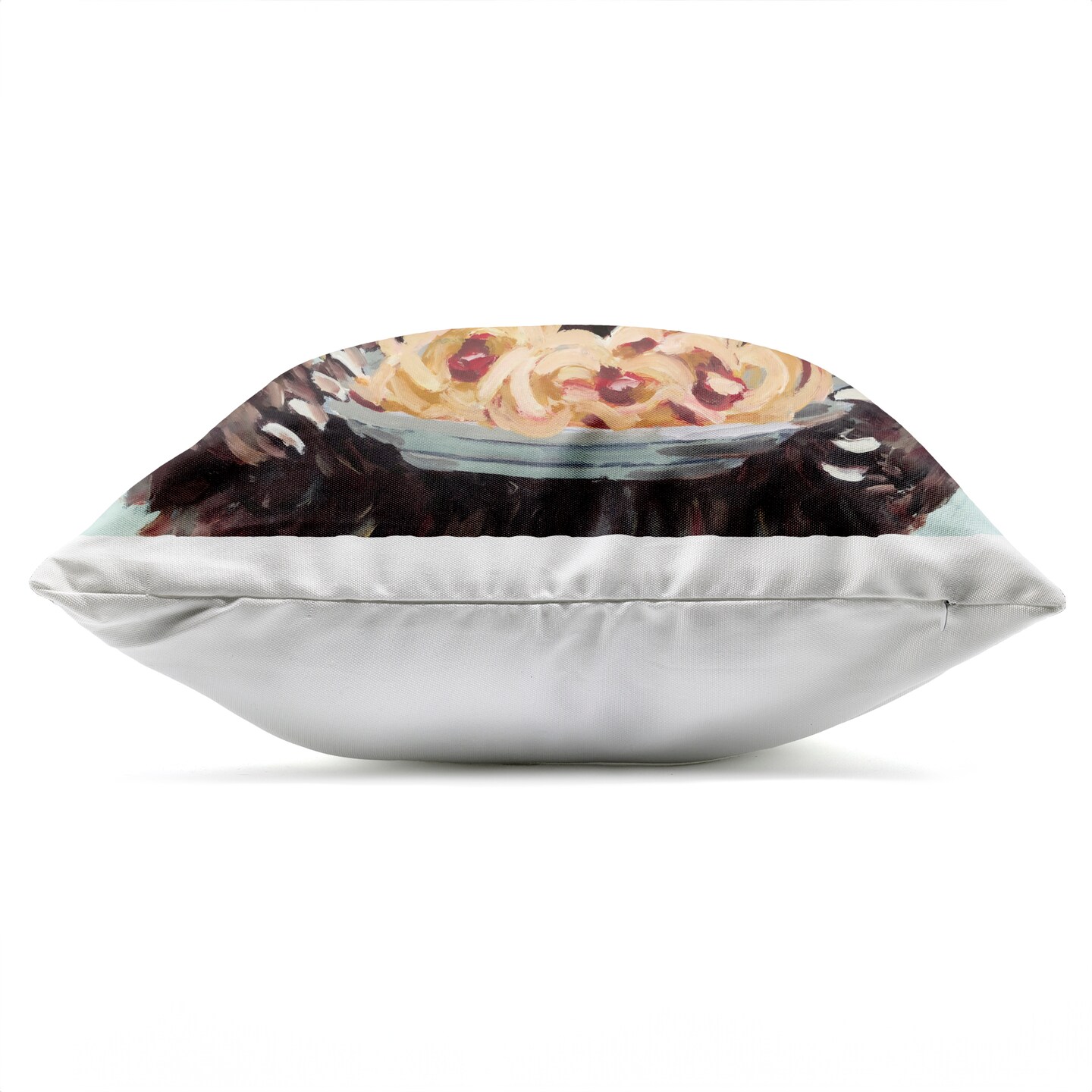 Stupell Industries Whimsical Bear & Spaghetti Outdoor Printed Pillow, design by Studio Bautista, 18 x 7 x 18