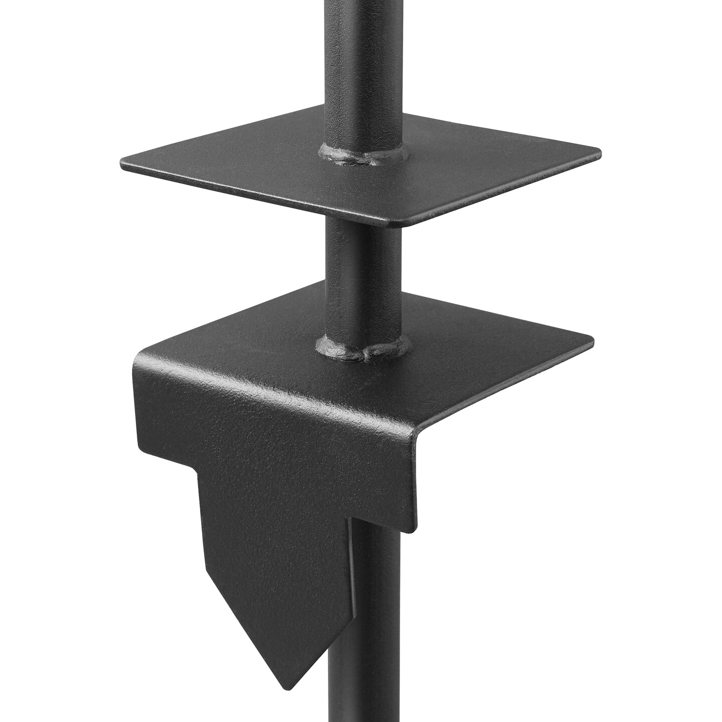 Casafield 30" Replacement Real Estate Yard Sign Post Stake - Black Steel