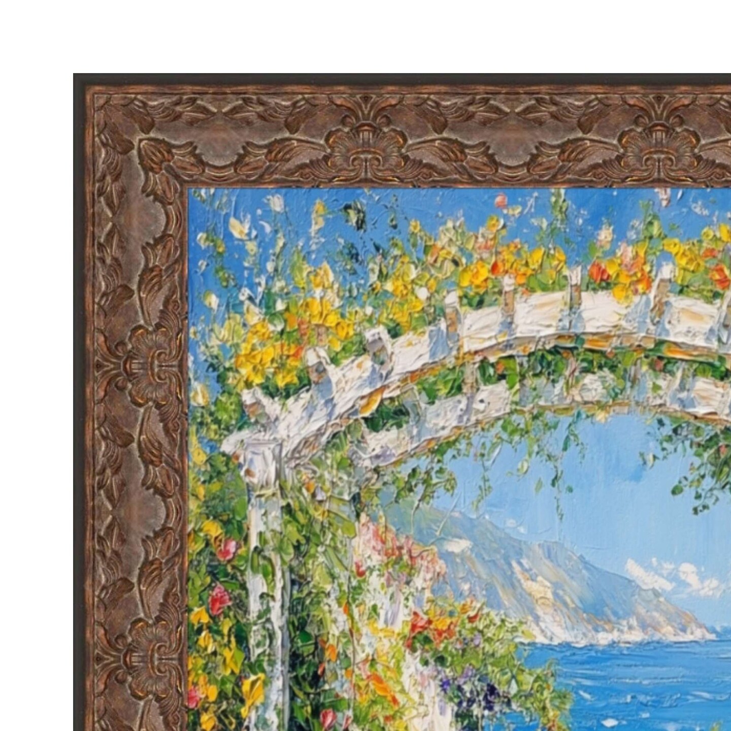 Renaissance Antique Bronze Gold Picture Frame 30x40 frame