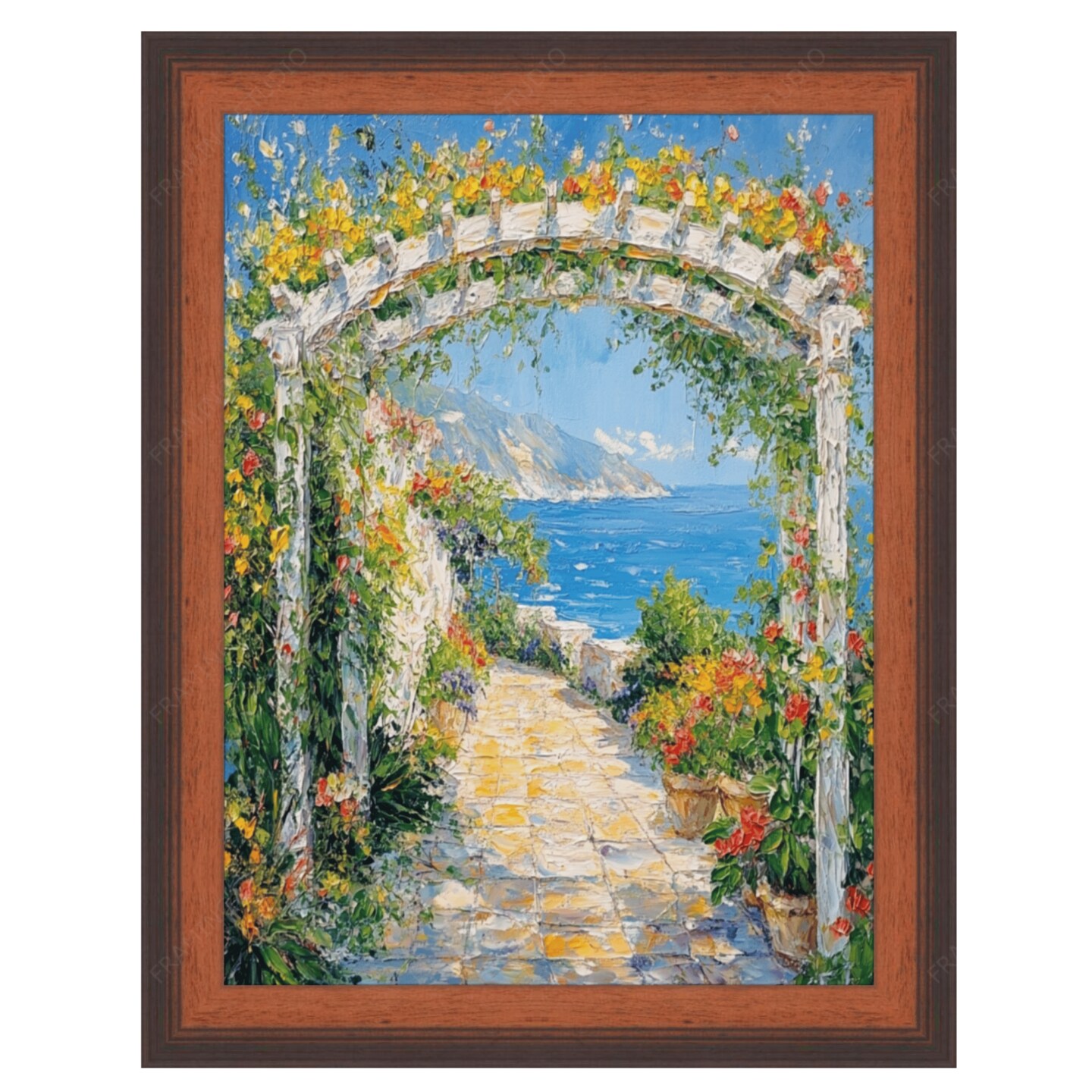 Certificate Glossy Walnut Wood Picture Frame 20x30 frame