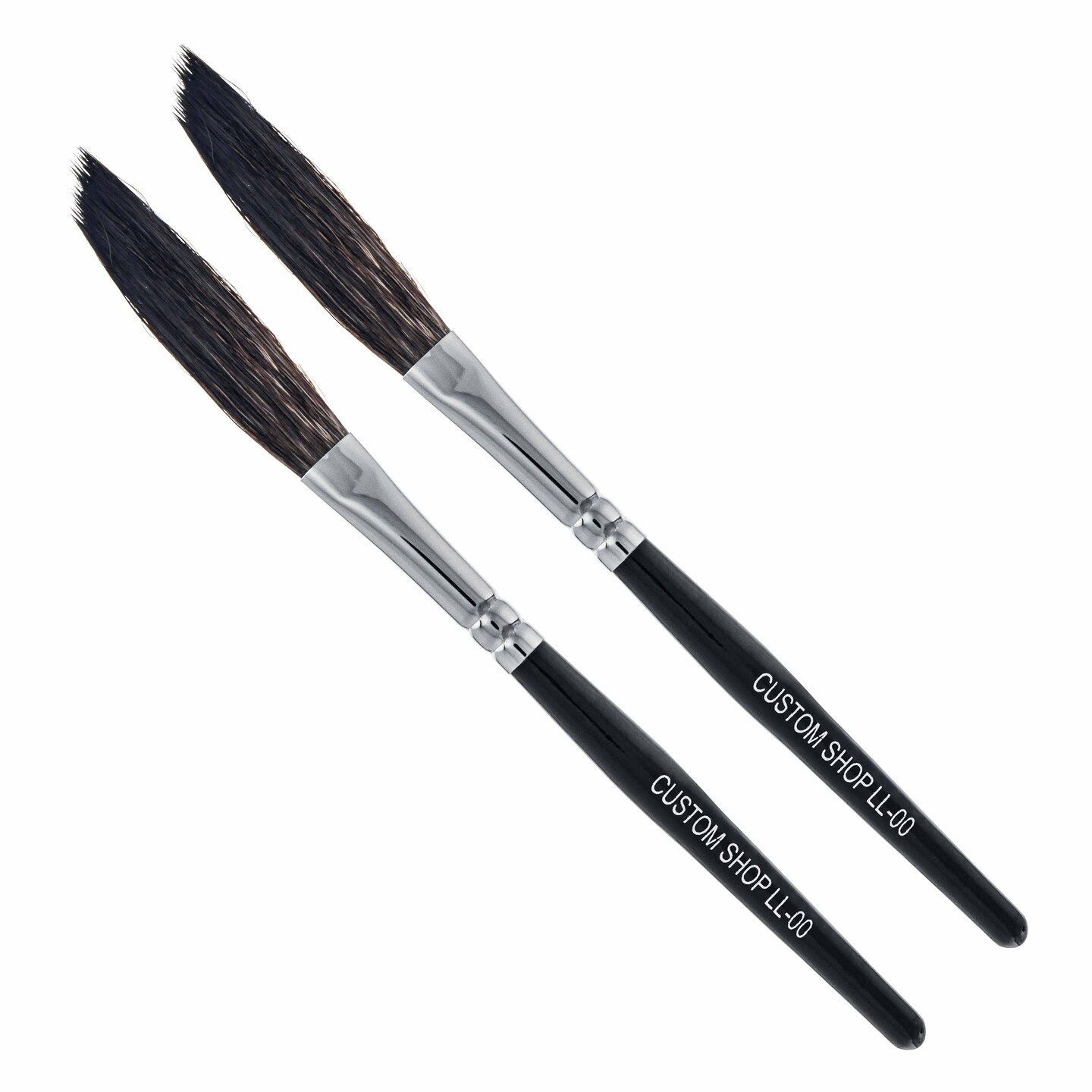 Custom Shop LL-00 Long-Liner Brush #00 - 2 1/4&#x22; Squirrel Hair and Nylon Wool (Pack of 2)