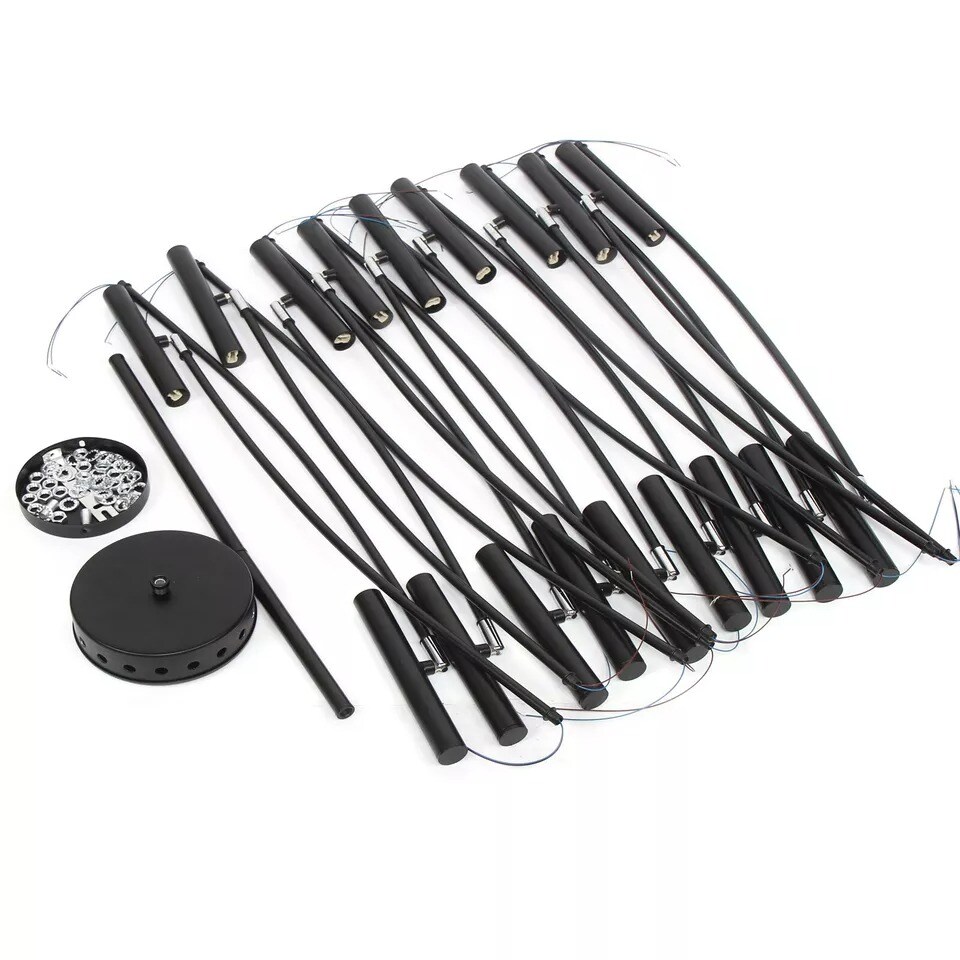 18 Light Black Metal Branch Chandelier Pendant Light Fixture D-102CM Home Decor