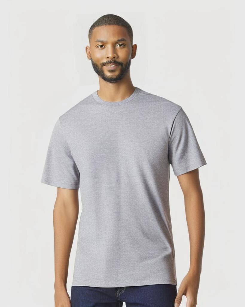 6 Pack Softstyle CVC T-Shirt Bundle for Everyday Comfort & Bulk Tee